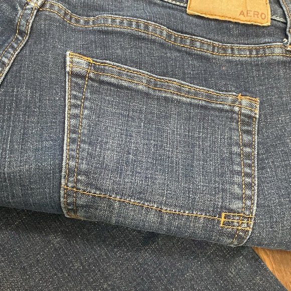 (👖) AERO : Men's Blue Slim Jeans. (31/32) - Picture 7 of 8